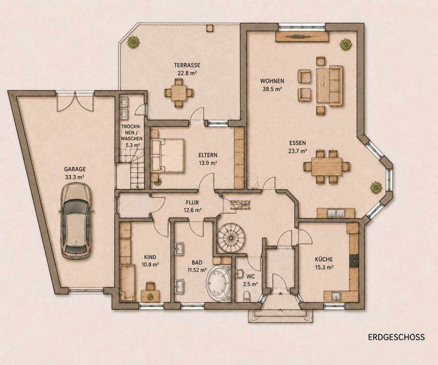 Grundriss EG