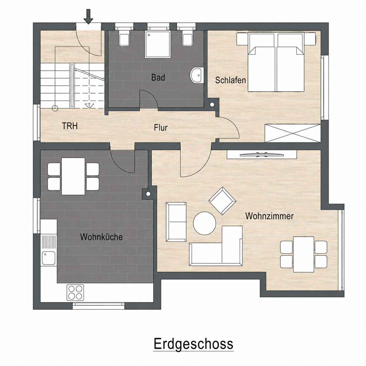 Grundriss Erdgeschoss