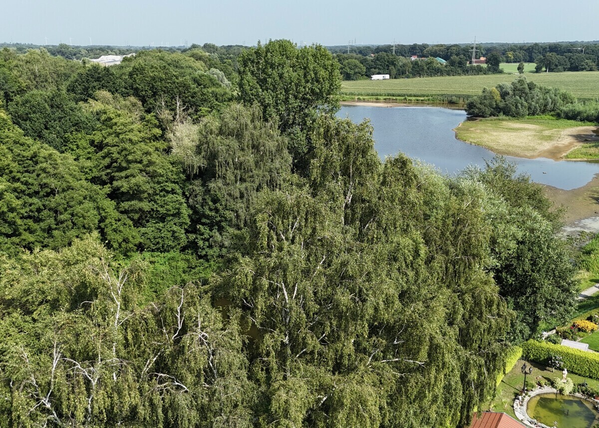 Drohnenbild Blick zum Vechtesee