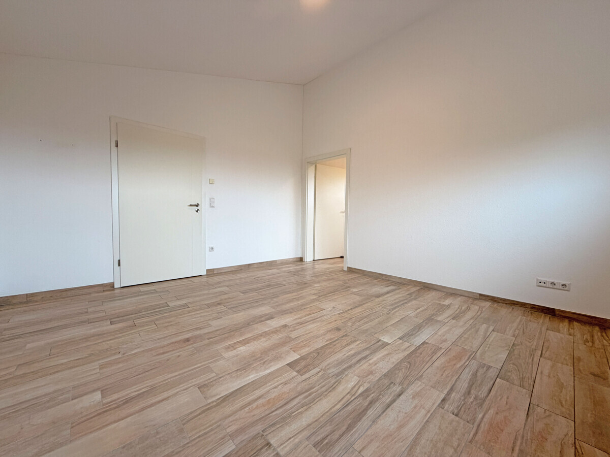 Schlafzimmer mit direktem Zugang zum Bad