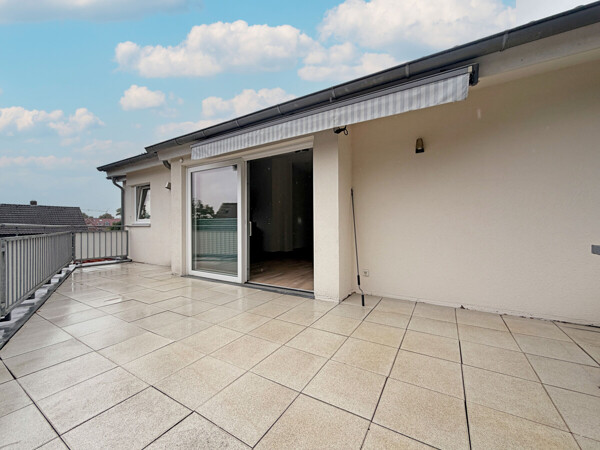 Balkon mit Zugang zum Wohnzimmer
