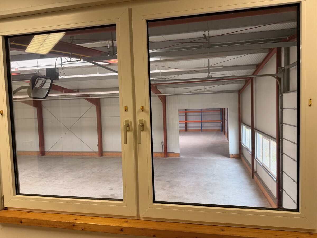 Blick vom Aufenthaltsraum