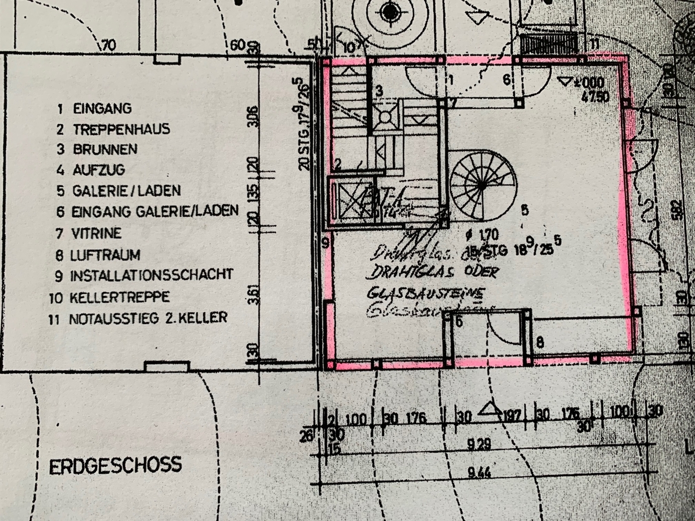 Grundriss Erdgeschoss