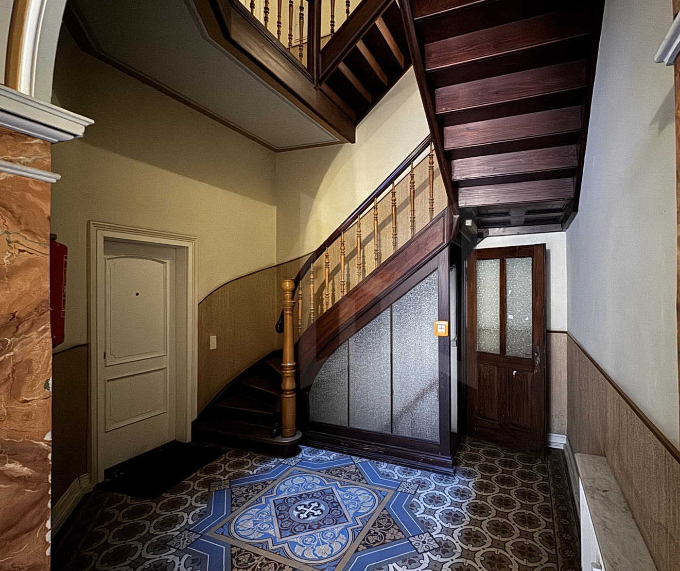 Innenansicht Treppenhaus