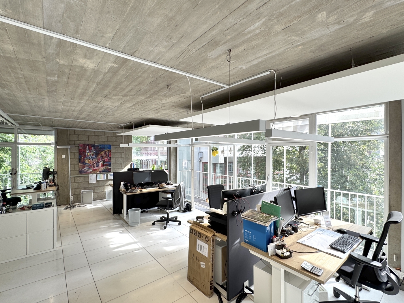 Innenansicht Bürofläche Köln