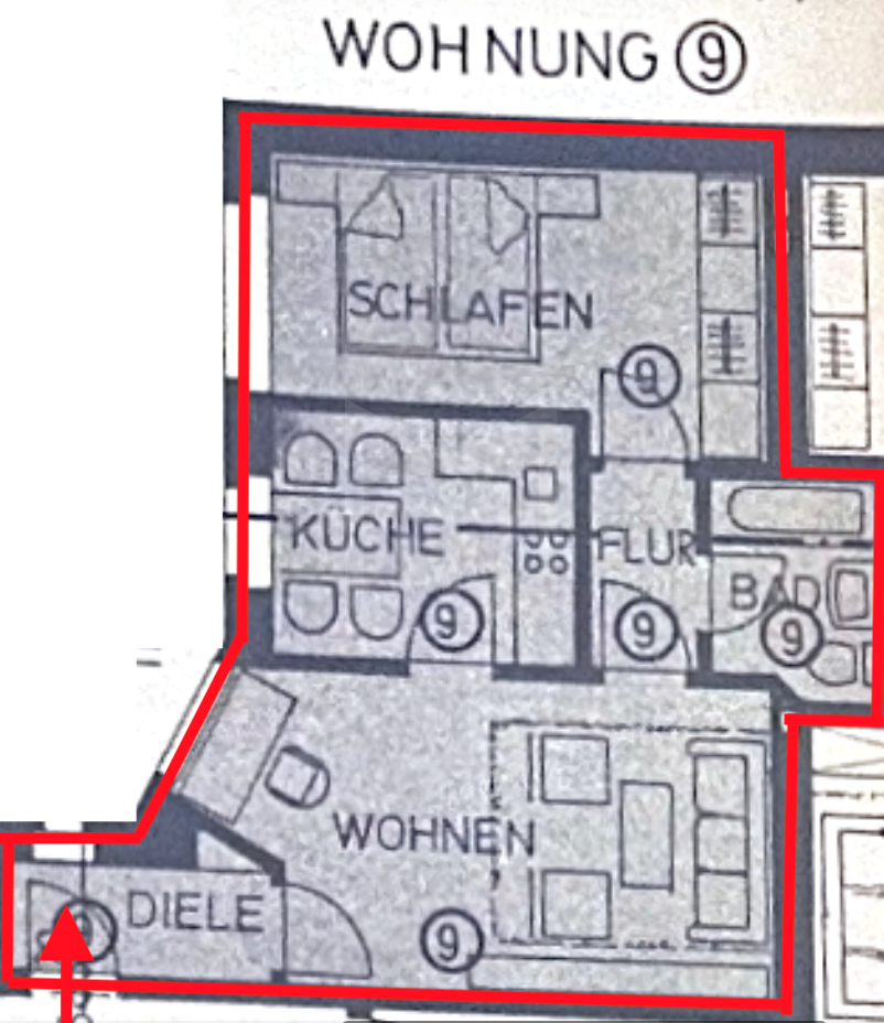 Grundriss WHG 9