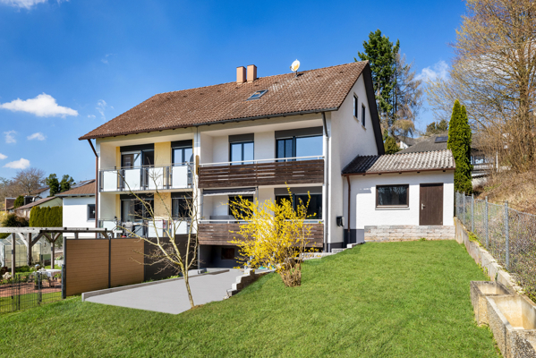 Außenansicht Garten visualisiert