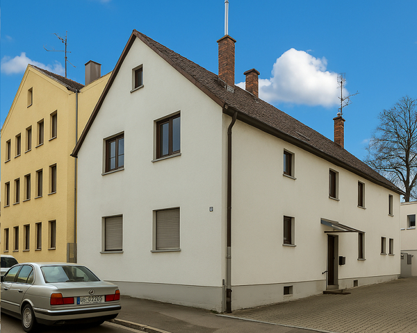 Gebäudeansicht Visualisiert