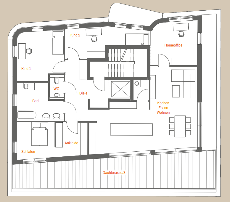 Grundriss WE5