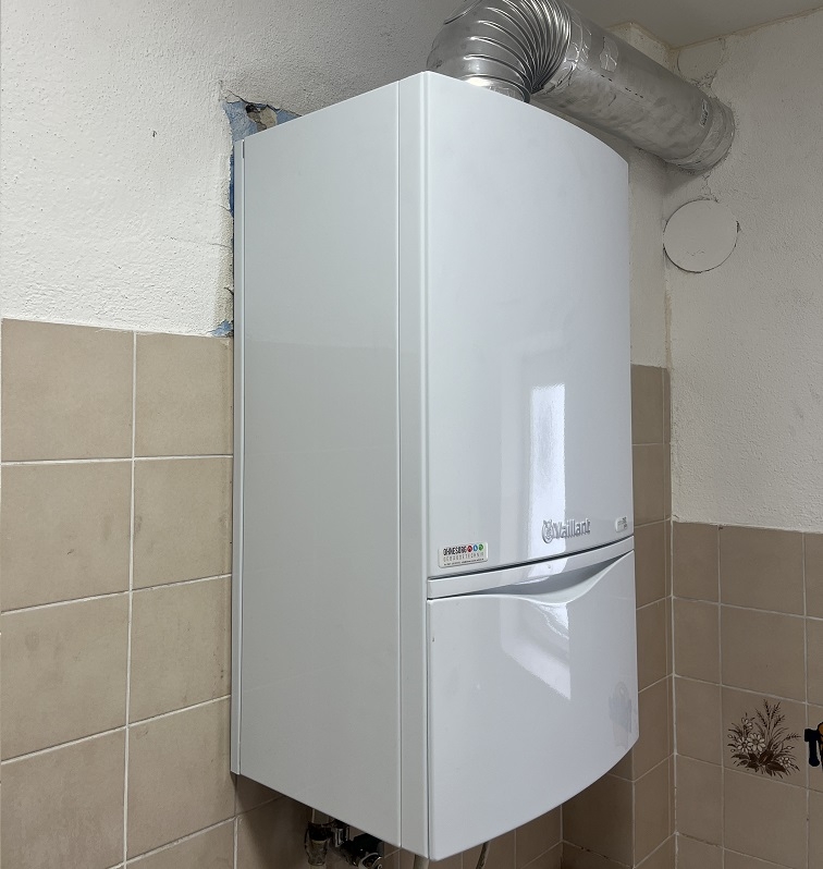 WE5, Neue Gas-Etagenheizung