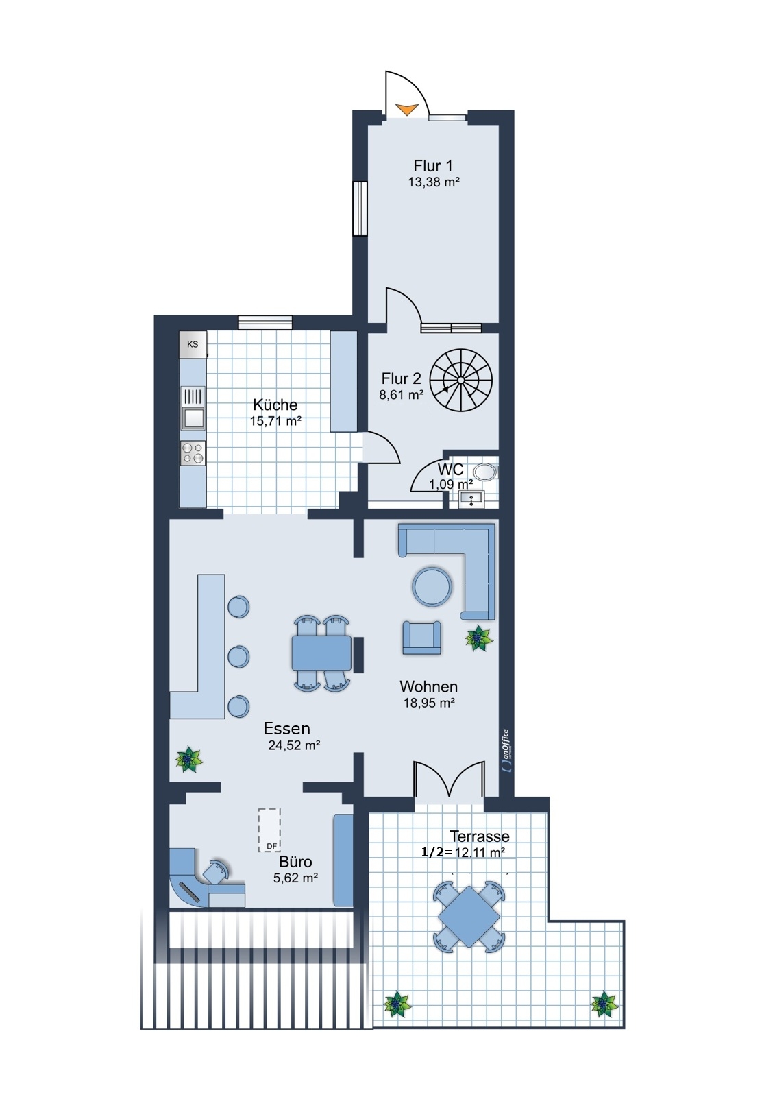 Grundriss EG