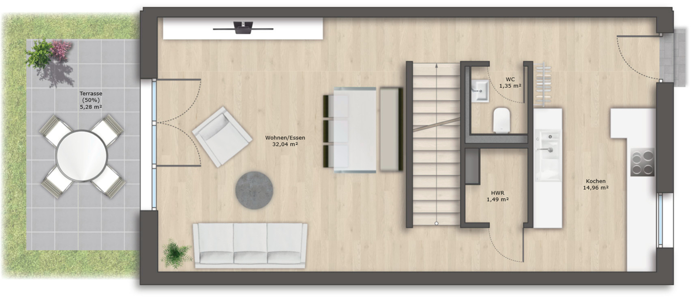 Grundriss EG