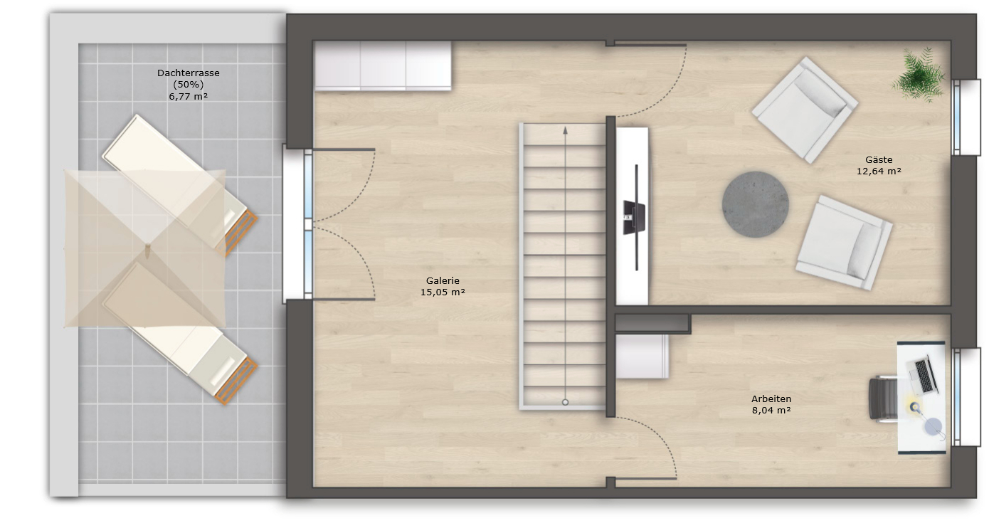 Grundriss DG