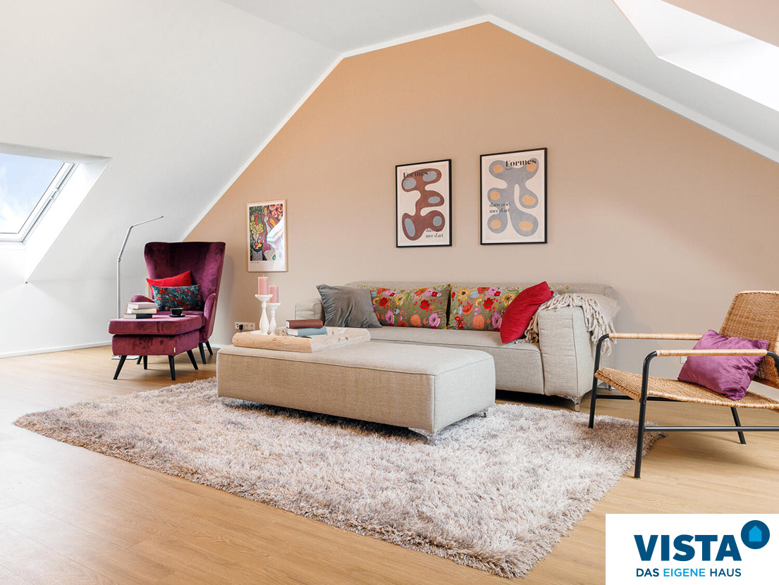 Visualisierung Dachzimmer - VISTA L