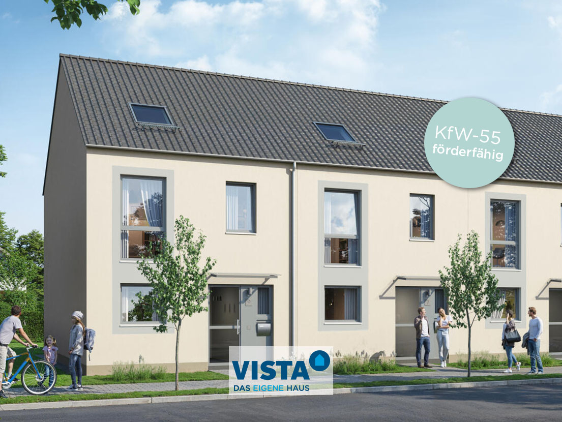 KfW55 förderfähig - RH Eingang