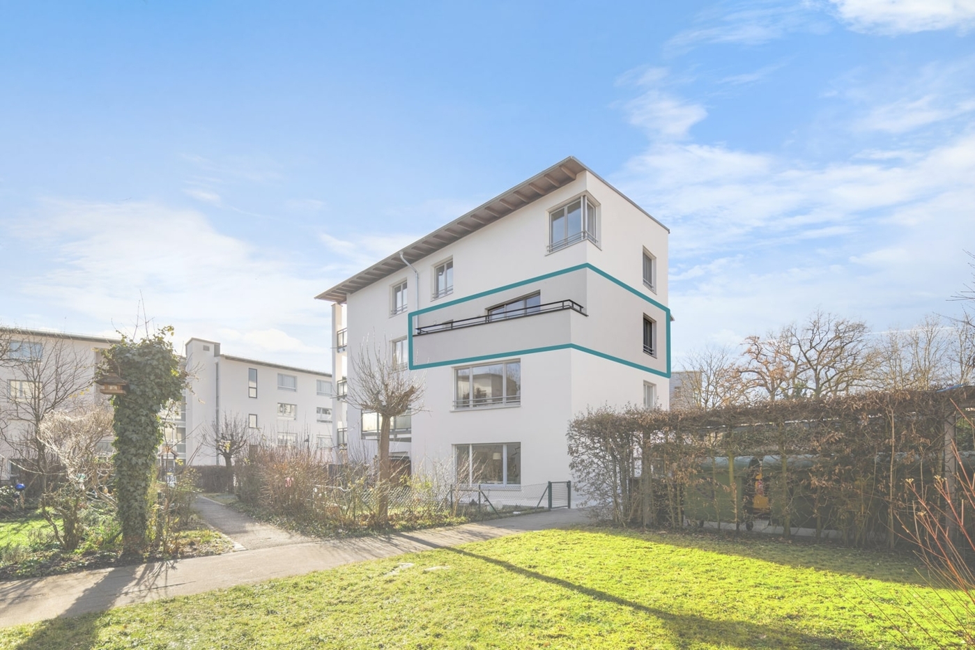 Außenansicht Wohnung