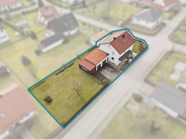 Grundstückmarkierung