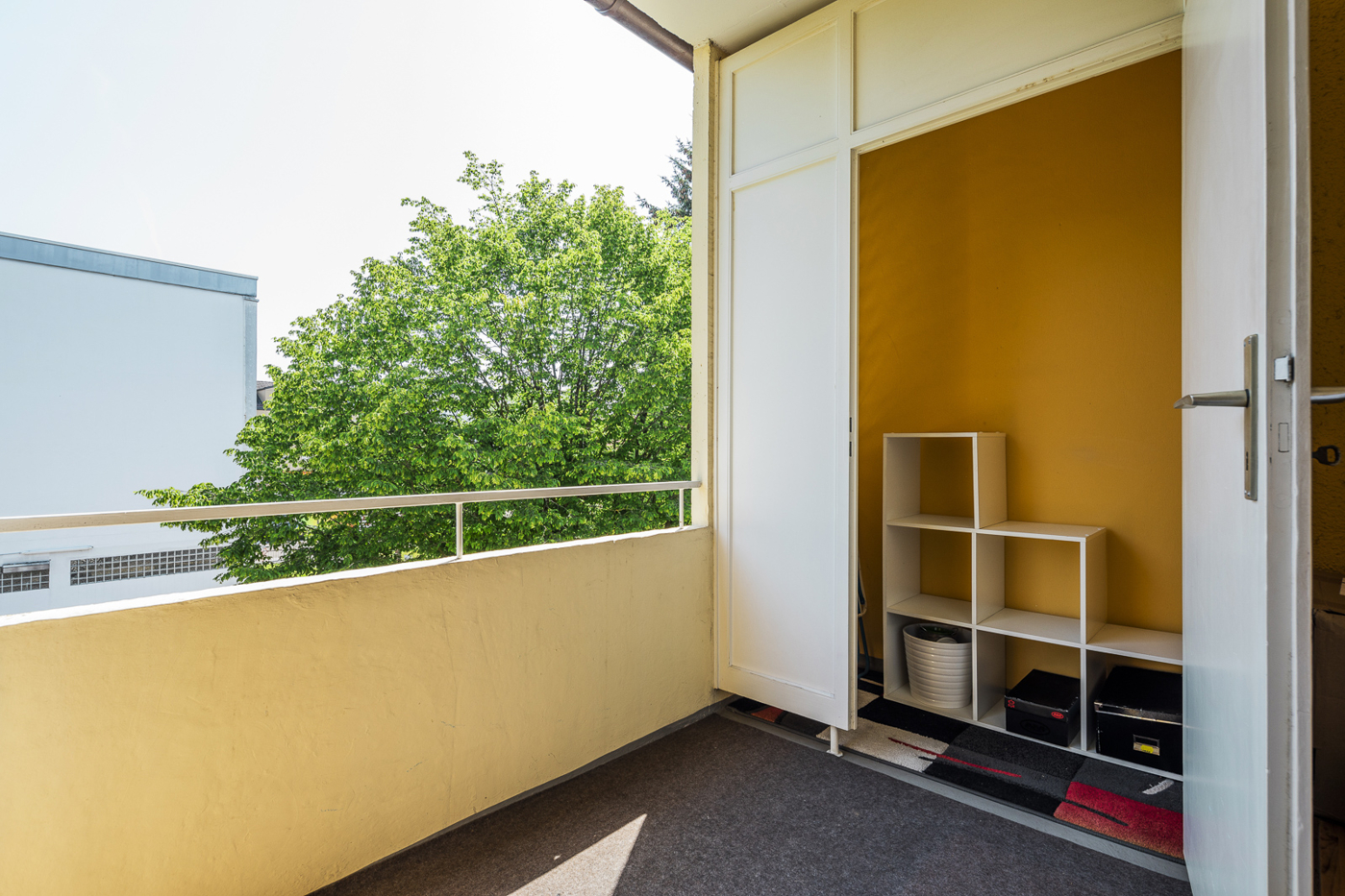 Loggia mit Abstellraum