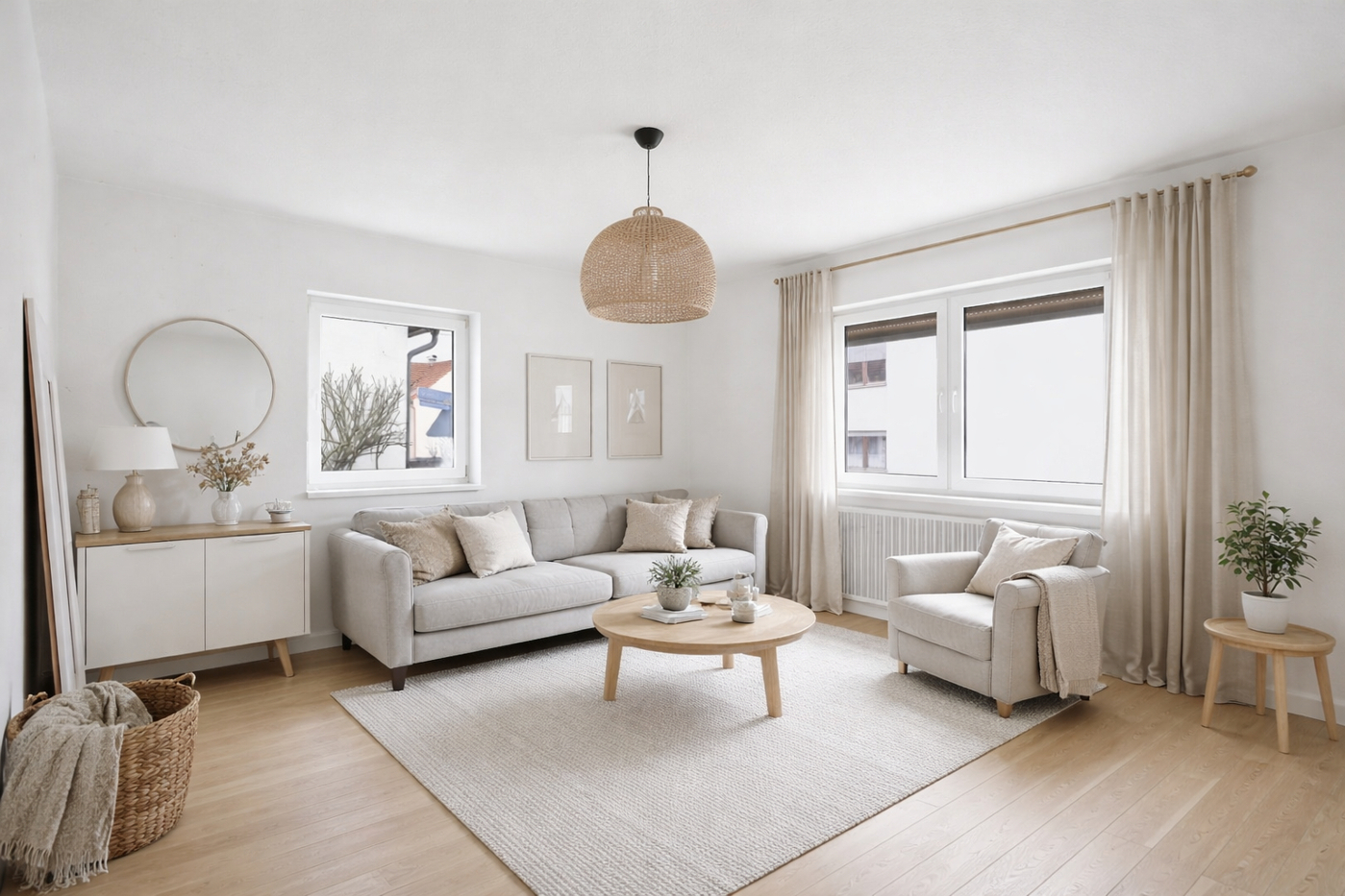 BEISPIEL Visualisierung Wohnzimmer