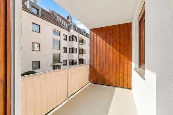 Loggia mit Südausrichtung