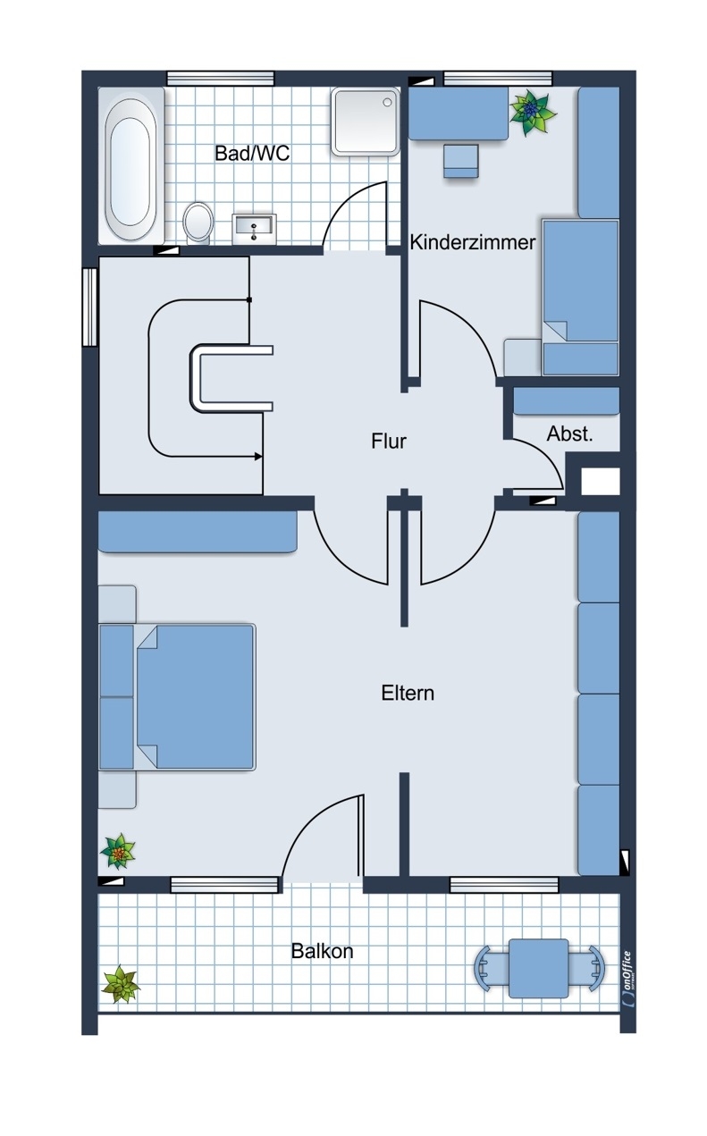 Grundriss OG