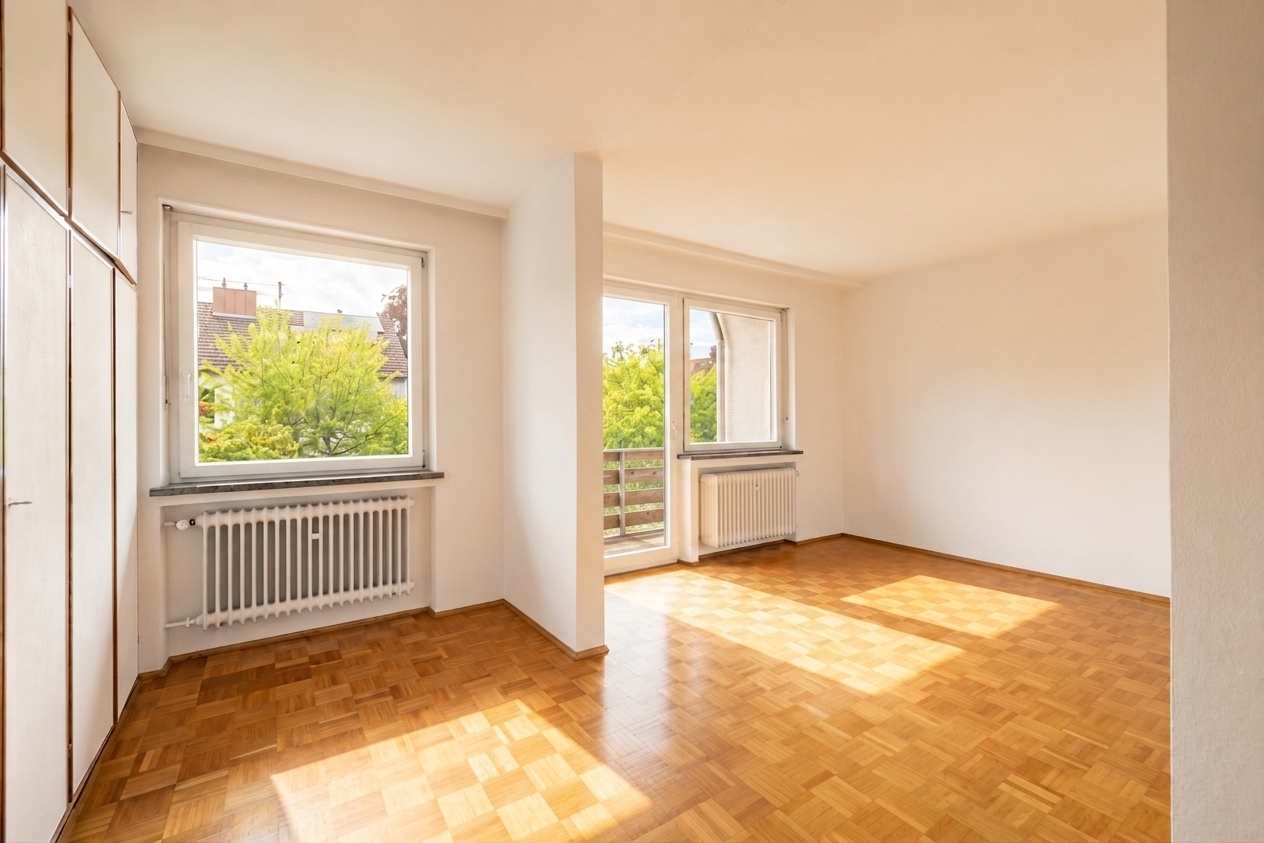 Schlafzimmer OG - unmöbliert 