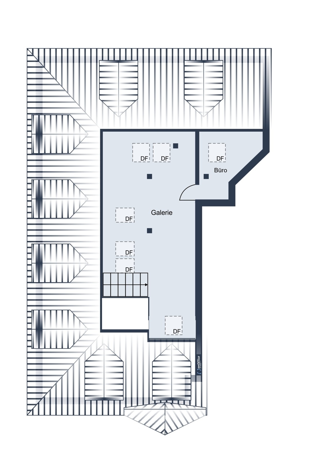 Grundriss 6.OG