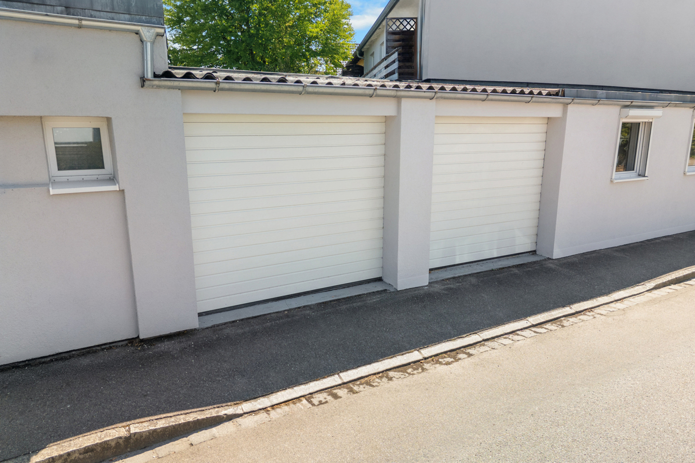 Garagenansicht geschlossen
