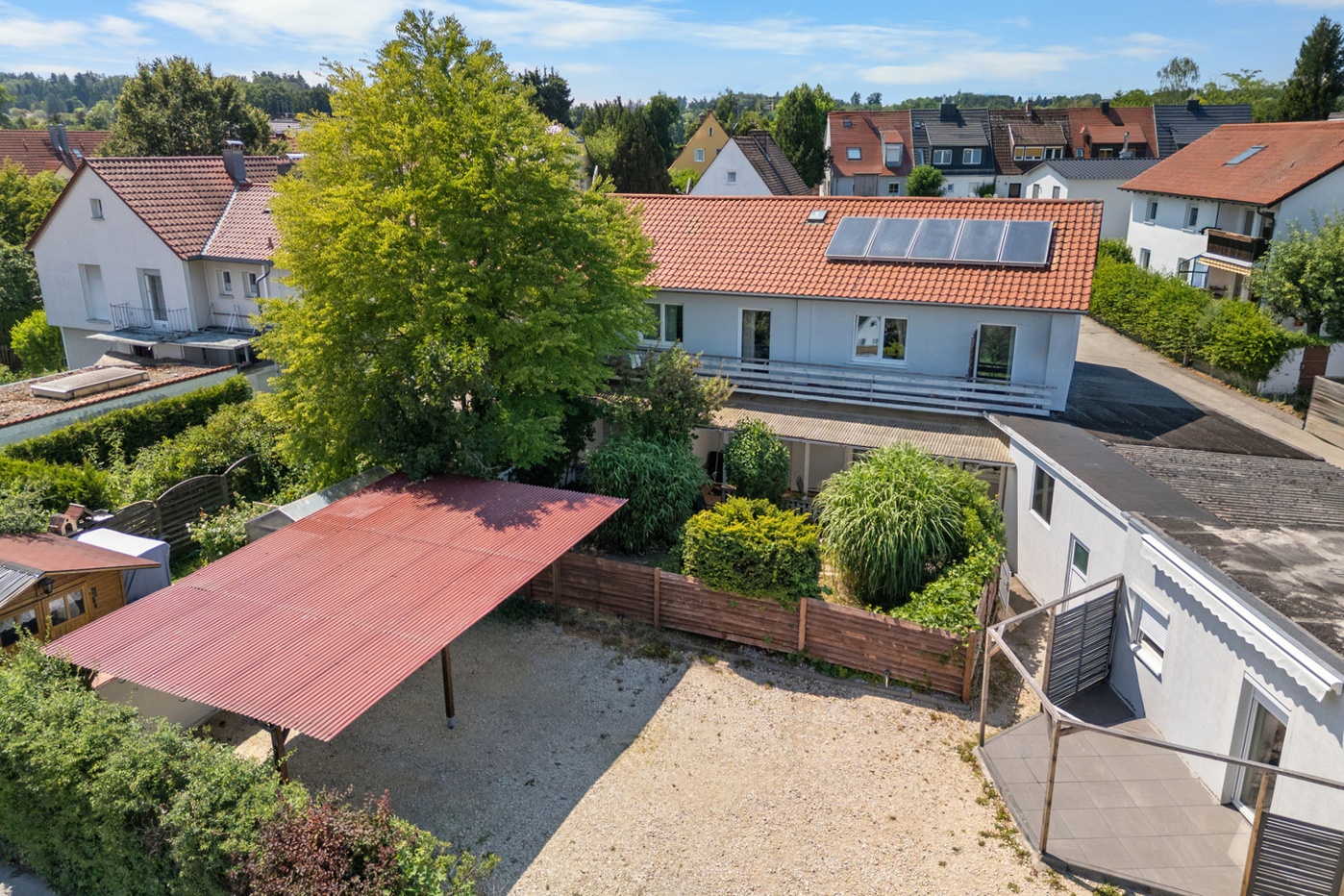 Innenhof Vogelperspektive