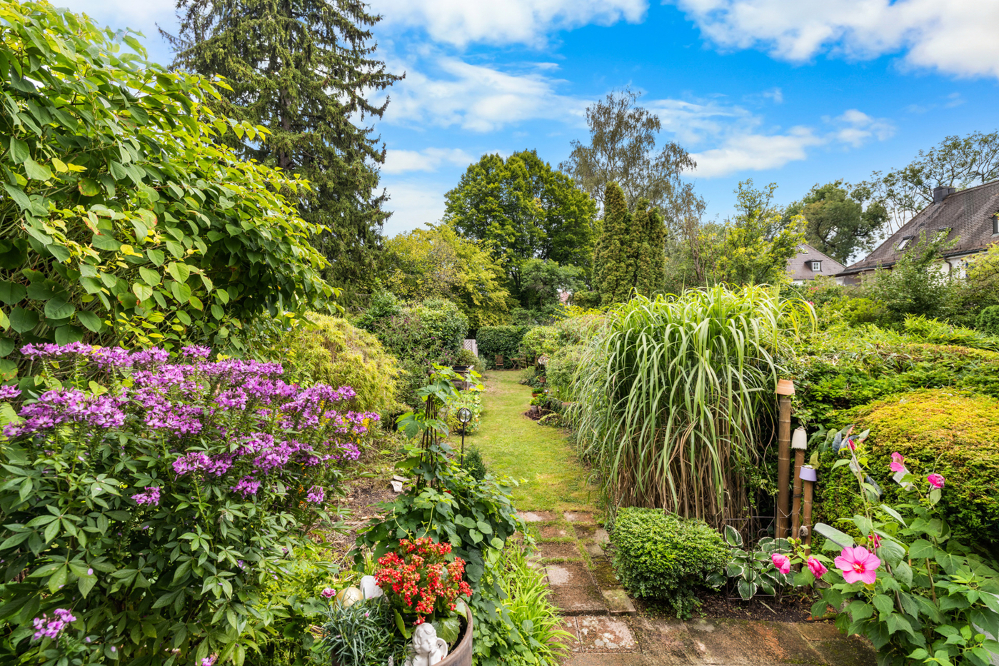Blick in den Garten