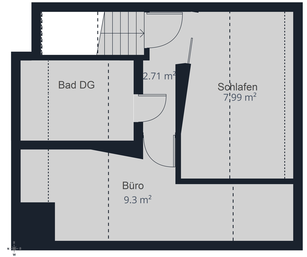 Grundriss Dachgeschoss