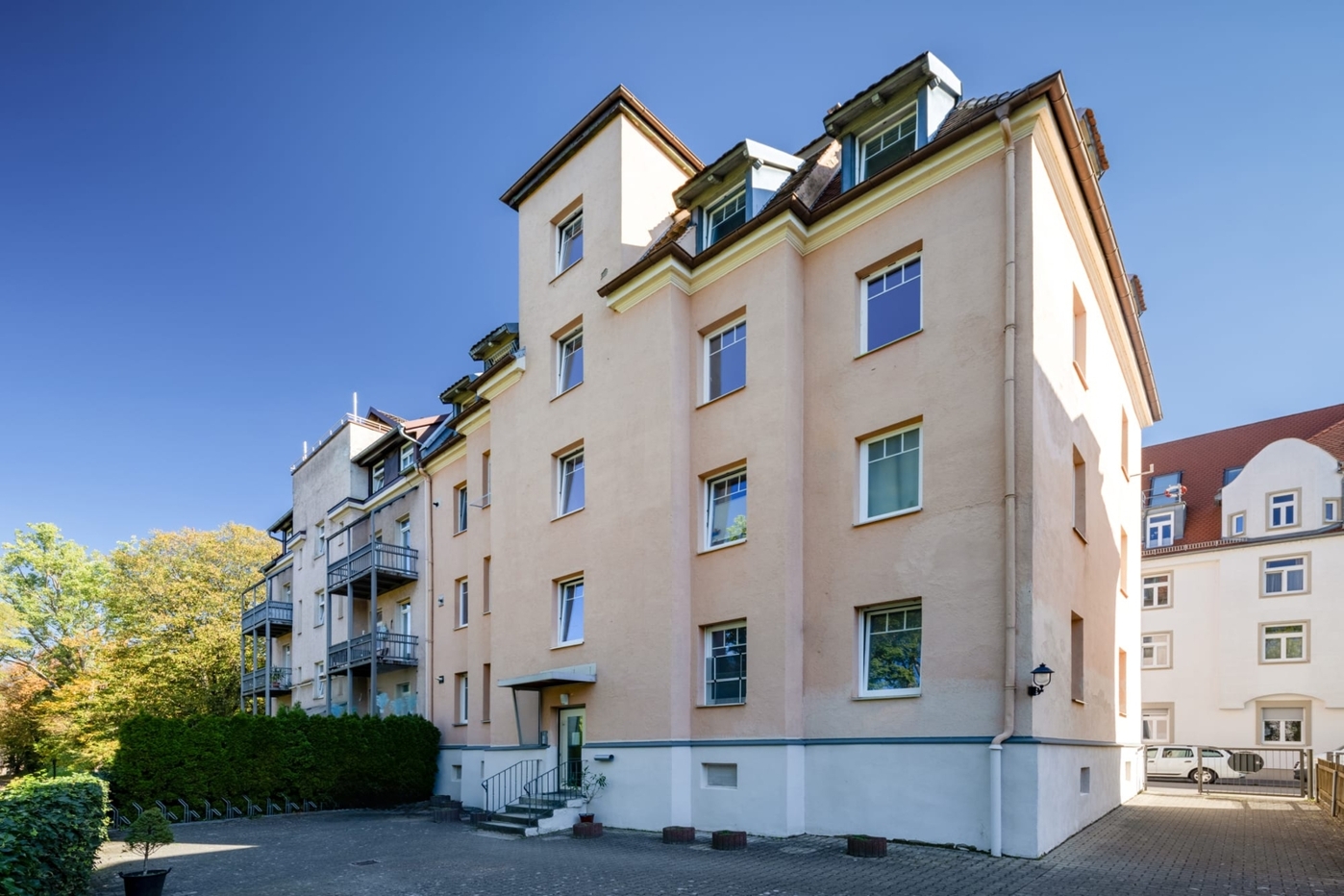 Außenansicht Innenhof