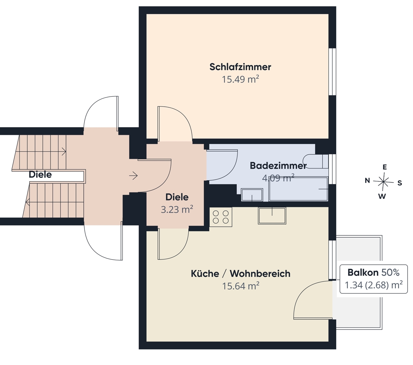 Grundriss Exposé