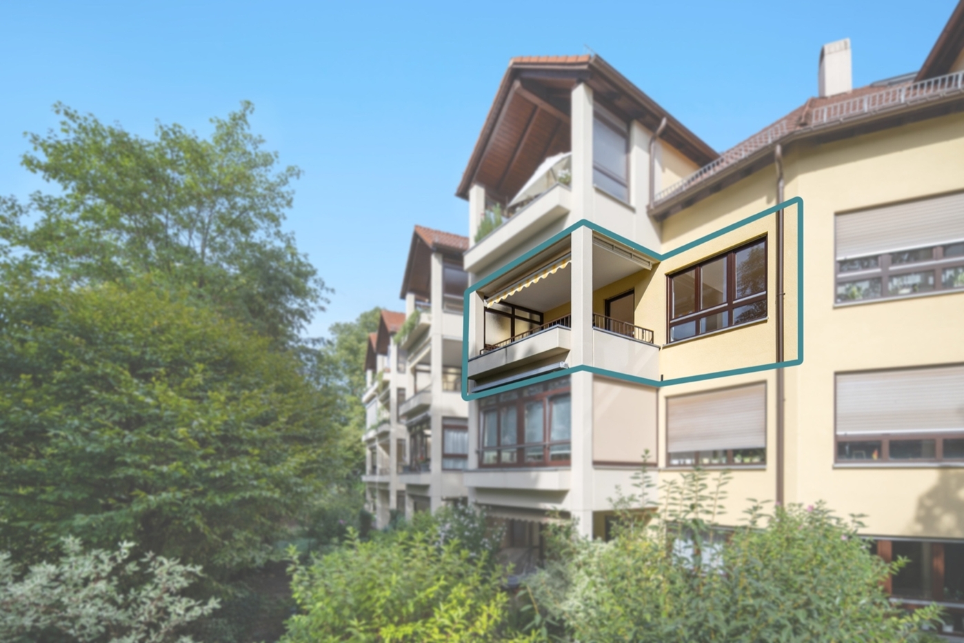 Ausschnitt Balkon