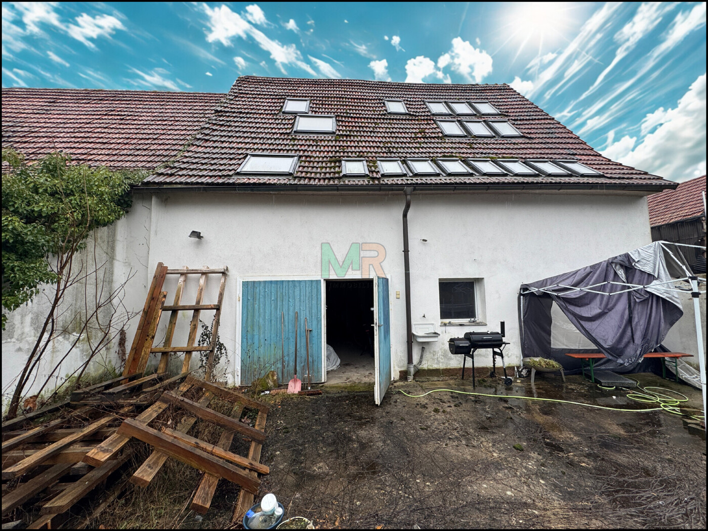 Ansicht Garage Nebengelass
