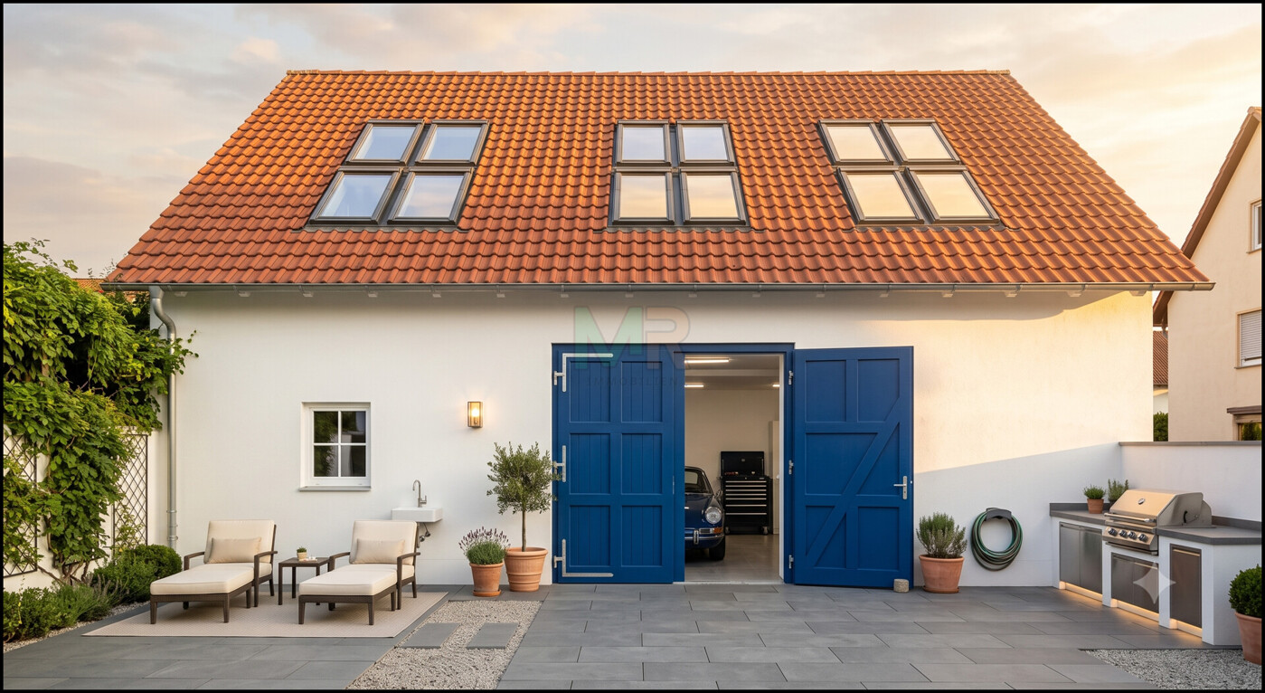 Ansicht Nebengelass, Staging