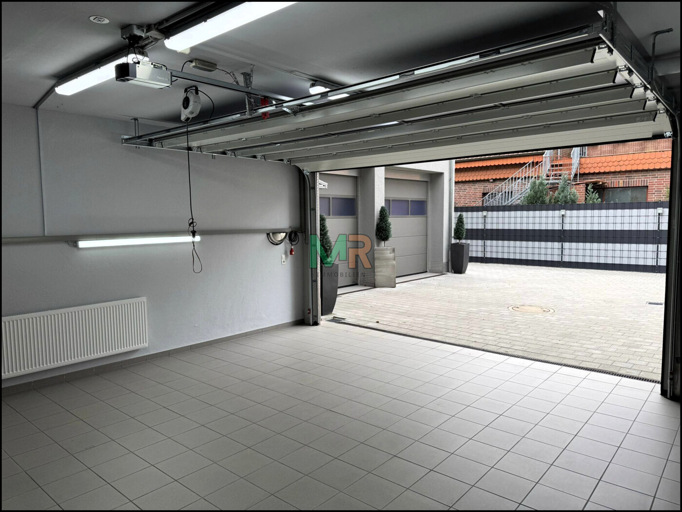 Garage 1, Innenansicht