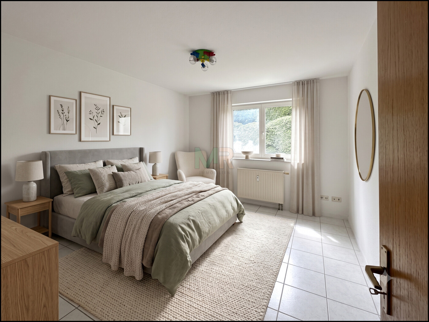 Schlafzimmer-Einrichtungsvorschlag