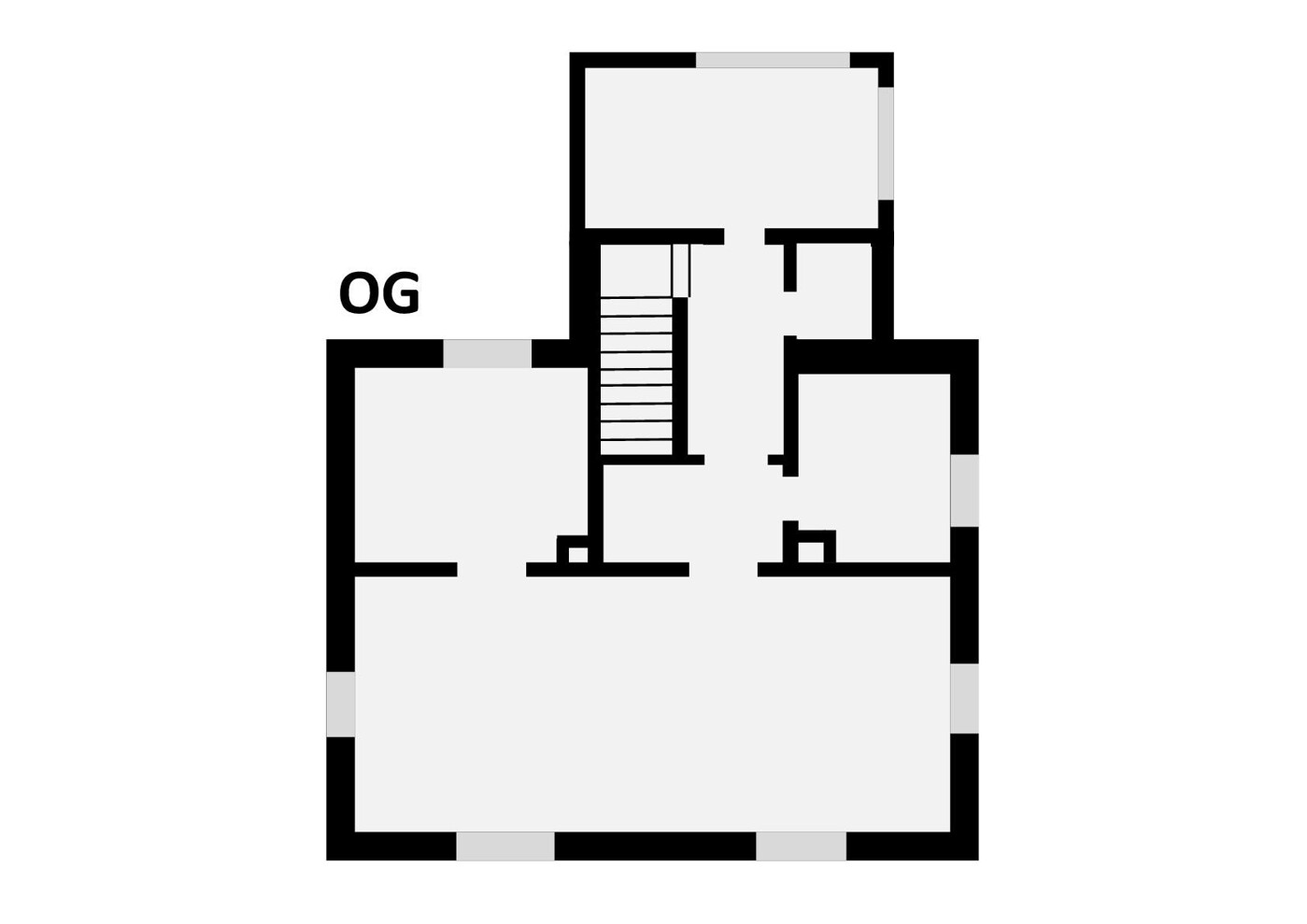 Grundriss Obergeschoss