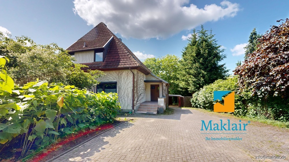 Blick aufs Haus
