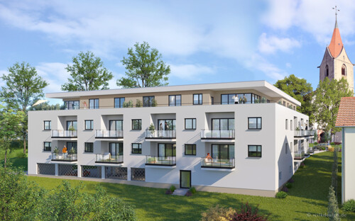 Visualisierung Armlederstraße Rückansicht