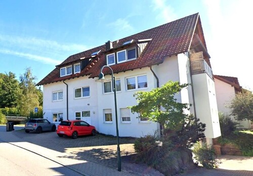 Ansicht mit Balkon