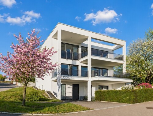 Ansicht mit Einliegerwohnung