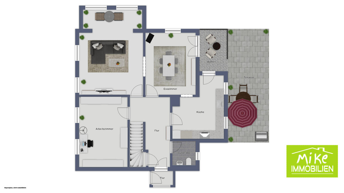 Grundriss Erdgeschoss