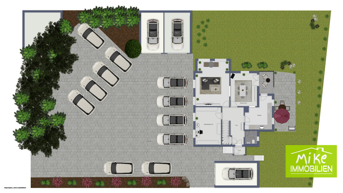 Grundriss Außenbereich