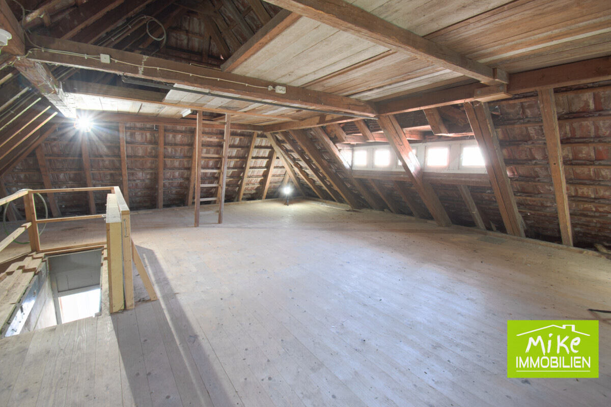 Dachboden mit Ausbaupotenzial