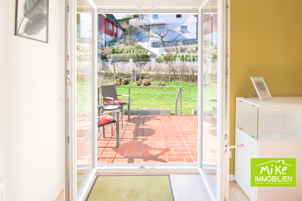 EG Terrasse und Gartenzugang