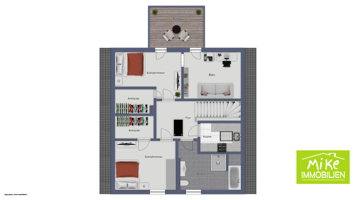 Grundriss Dachgeschoss