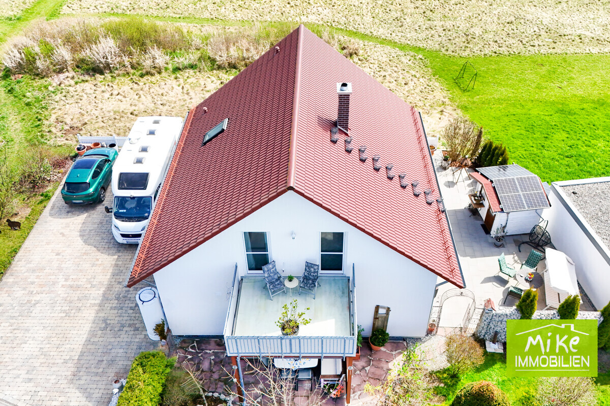 Ansicht West mit Balkon