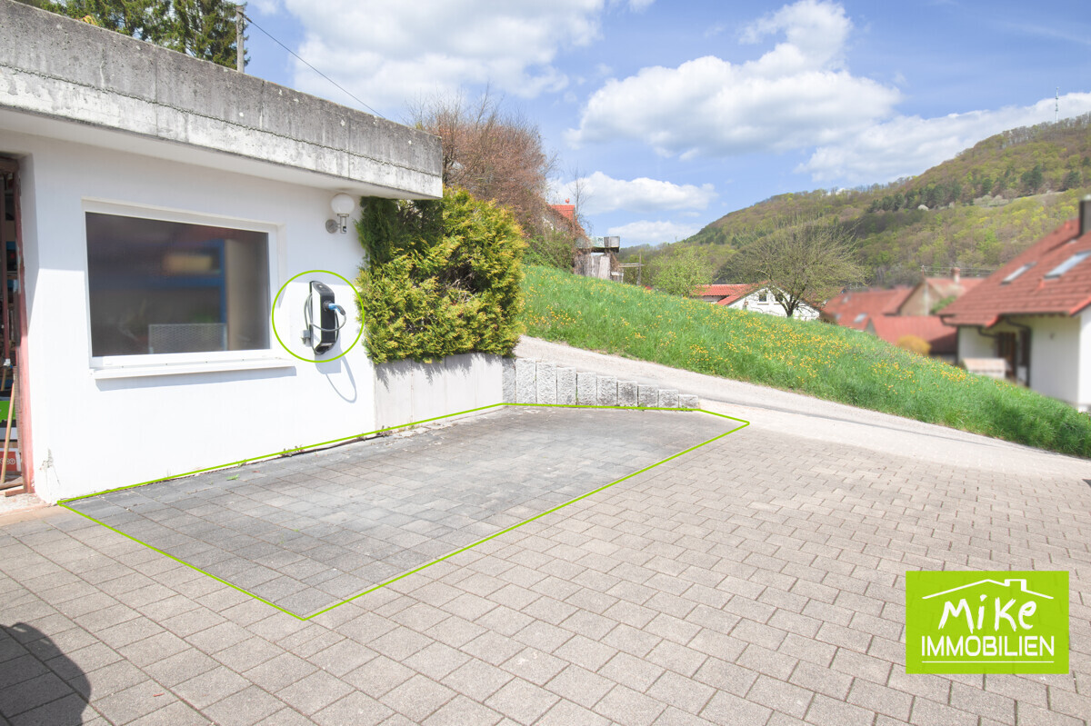 Stellplatz mit Wallbox